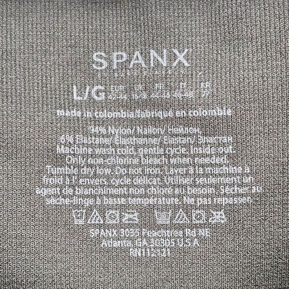 Spanx Seamless Camouflage Leggings Green Size Large - Picture 2 of 5
